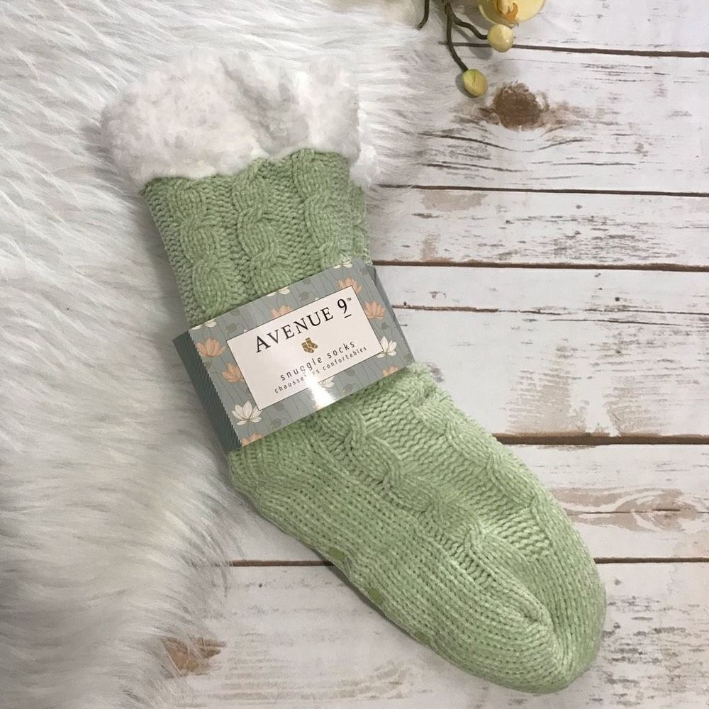 Cozy Avenue 9 Snuggle Socks Slippers Socks‎